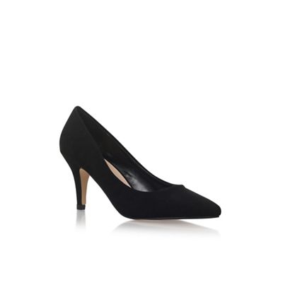 Carvela Black 'Kairo 2' high heel court shoes